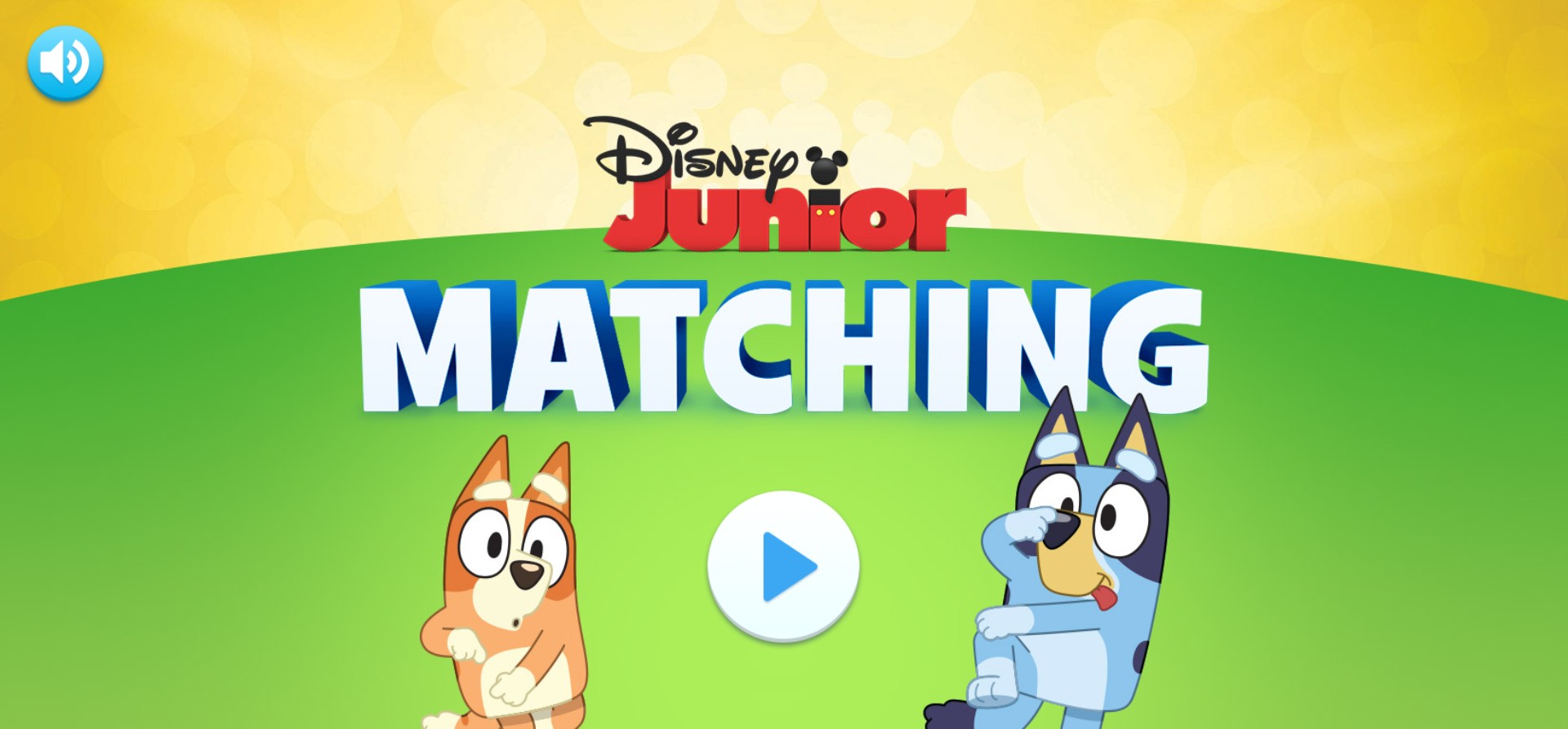 Disney Junior Matching Game