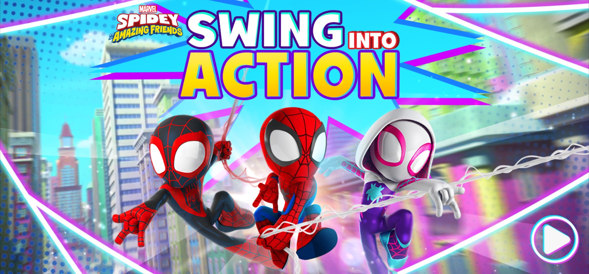 Spidey and His Amazing Friends Swing into Action Online Game