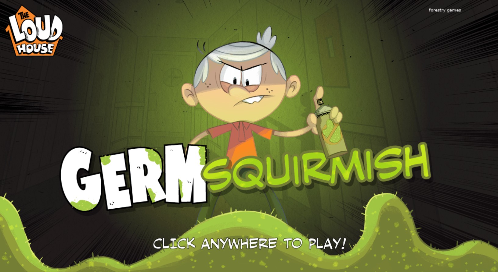 Germ Squirmish - The Loud House Action Game