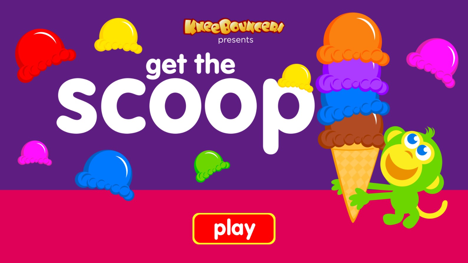 Get the Scoop - Fun Arcade Ice Cream Game for Kids