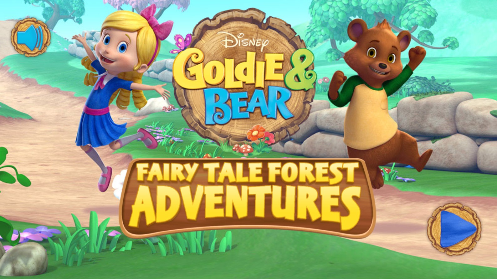 Goldie and Bear: Fairy Tale Forest Adventures - Disney Online Game