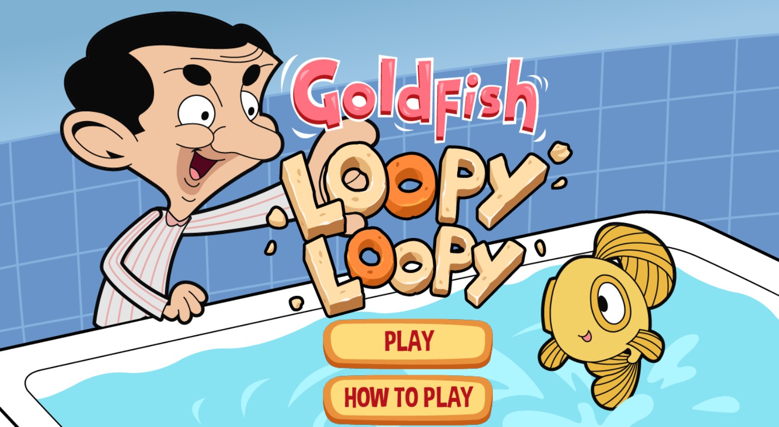 Mr Bean Goldfish Loopy Loopy Game