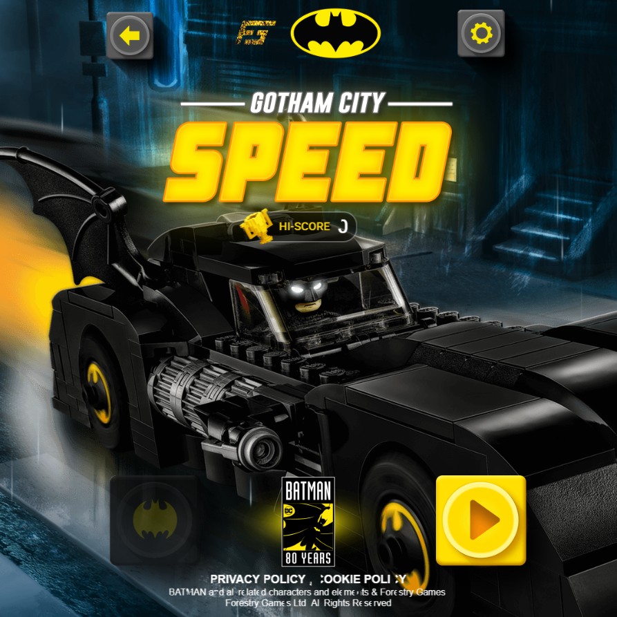 Gotham City Speed - LEGO Batman Racing Game