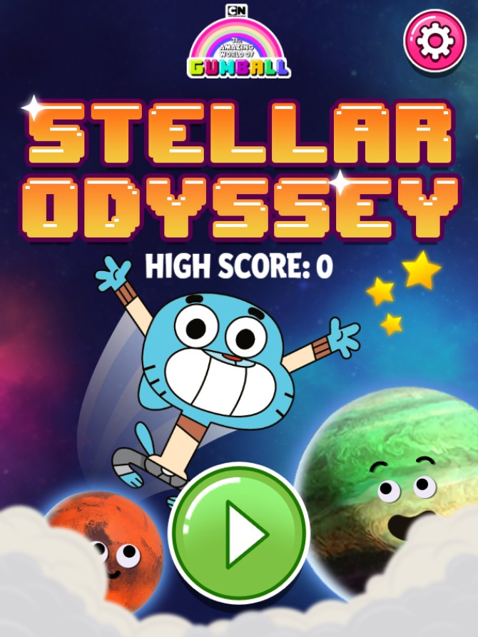 Gumball Stellar Odyssey - Play Cartoon Network Space Adventure