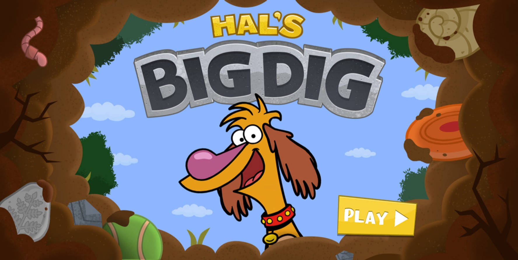 Hal's Big Dig - Nature Cat Browser Game