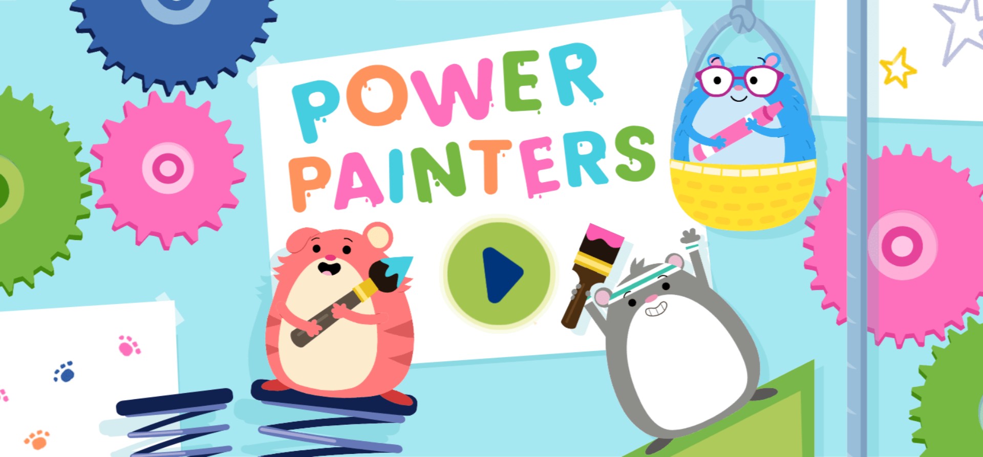 Power Painters Hamster Art Game