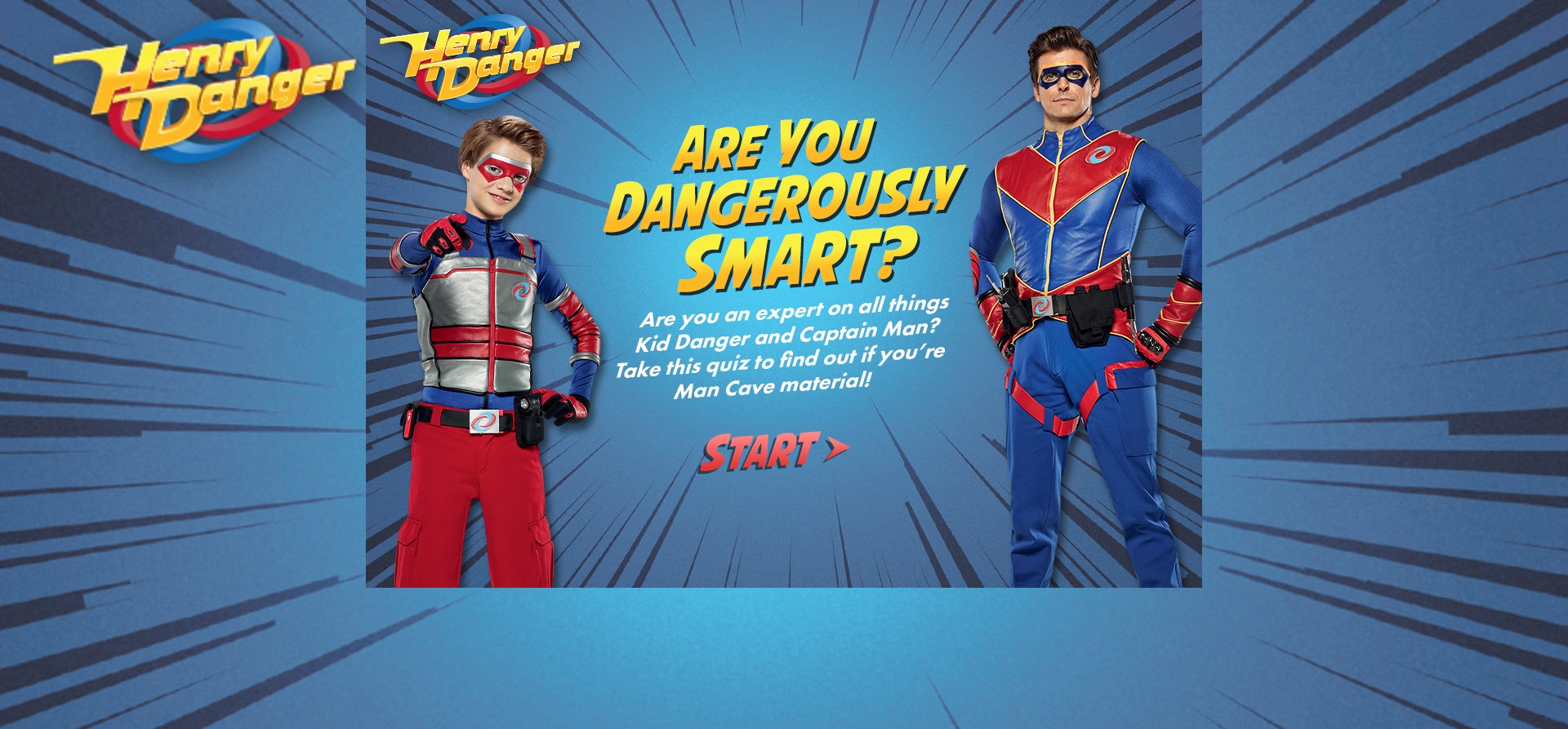 Henry Danger: Are You Dangerously Smart? Quiz Game