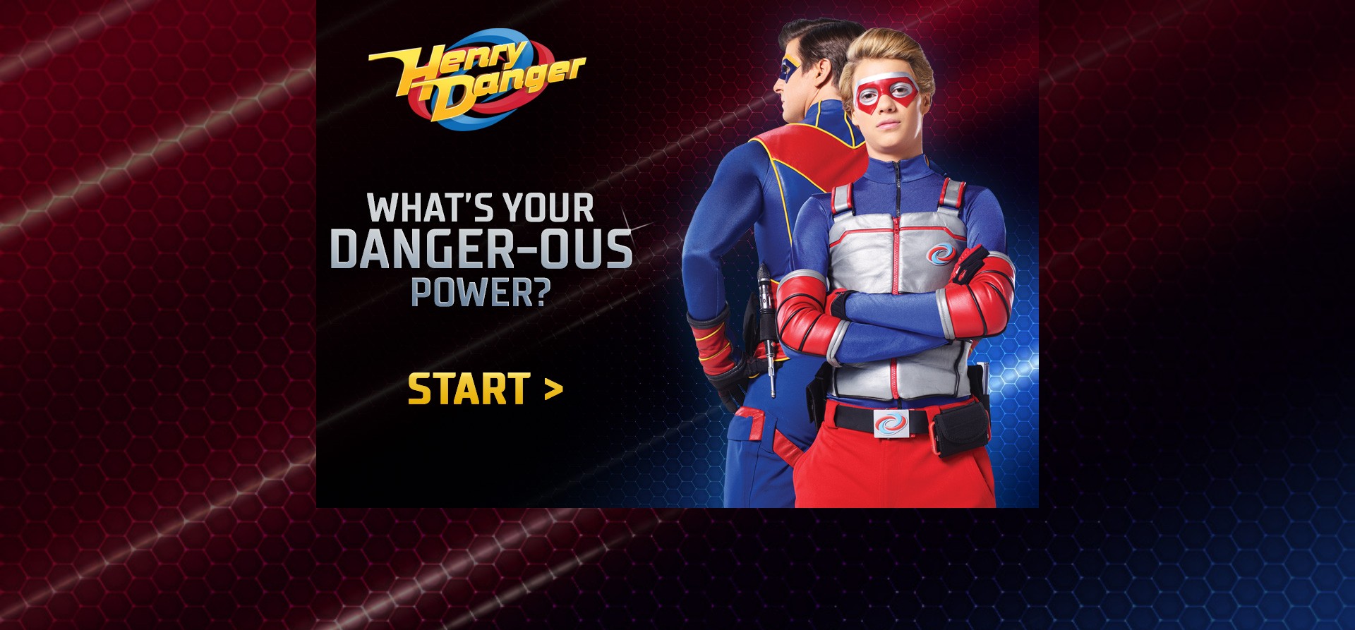 Henry Danger: What's Your Danger-ous Power? - Nickelodeon Superhero Quiz Game