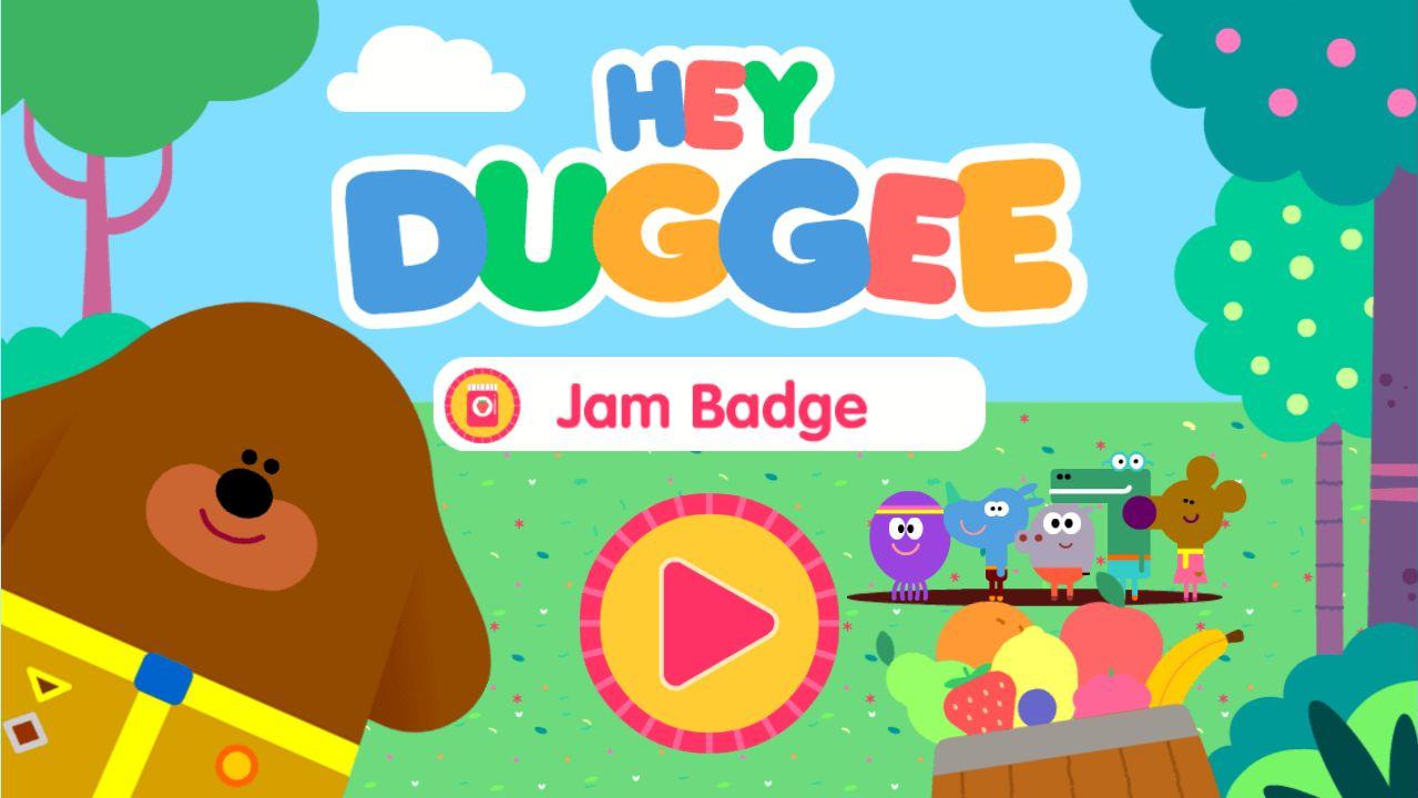 Hey Duggee Jam Badge Game