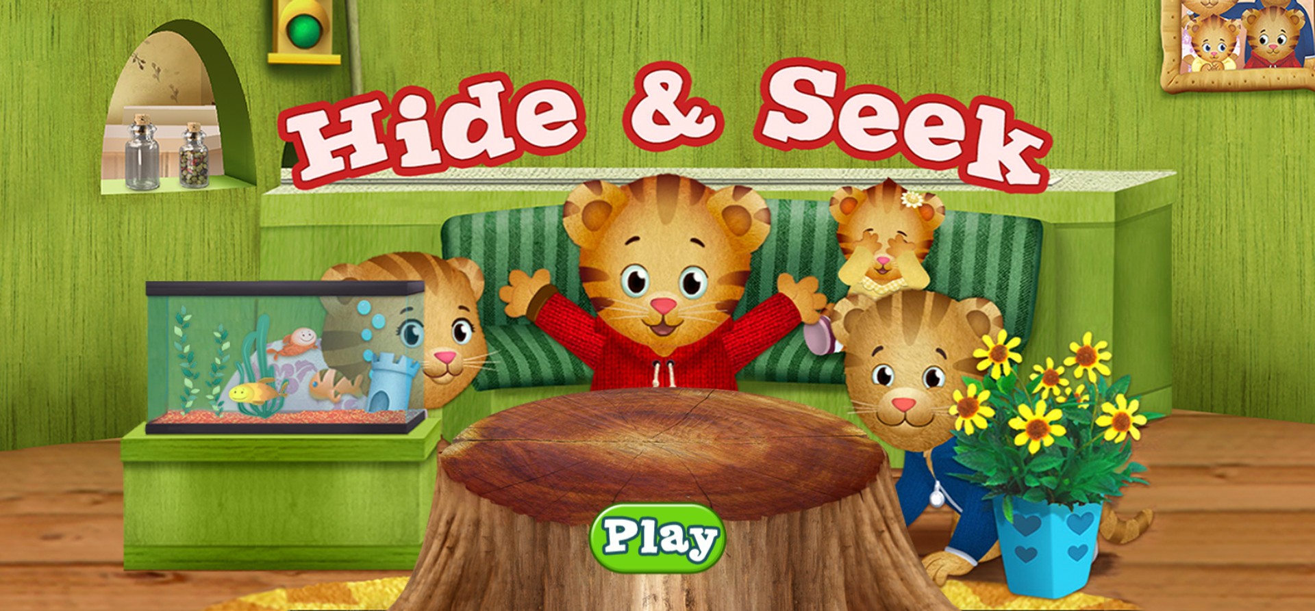 Daniel Tiger Hide and Seek Online Game
