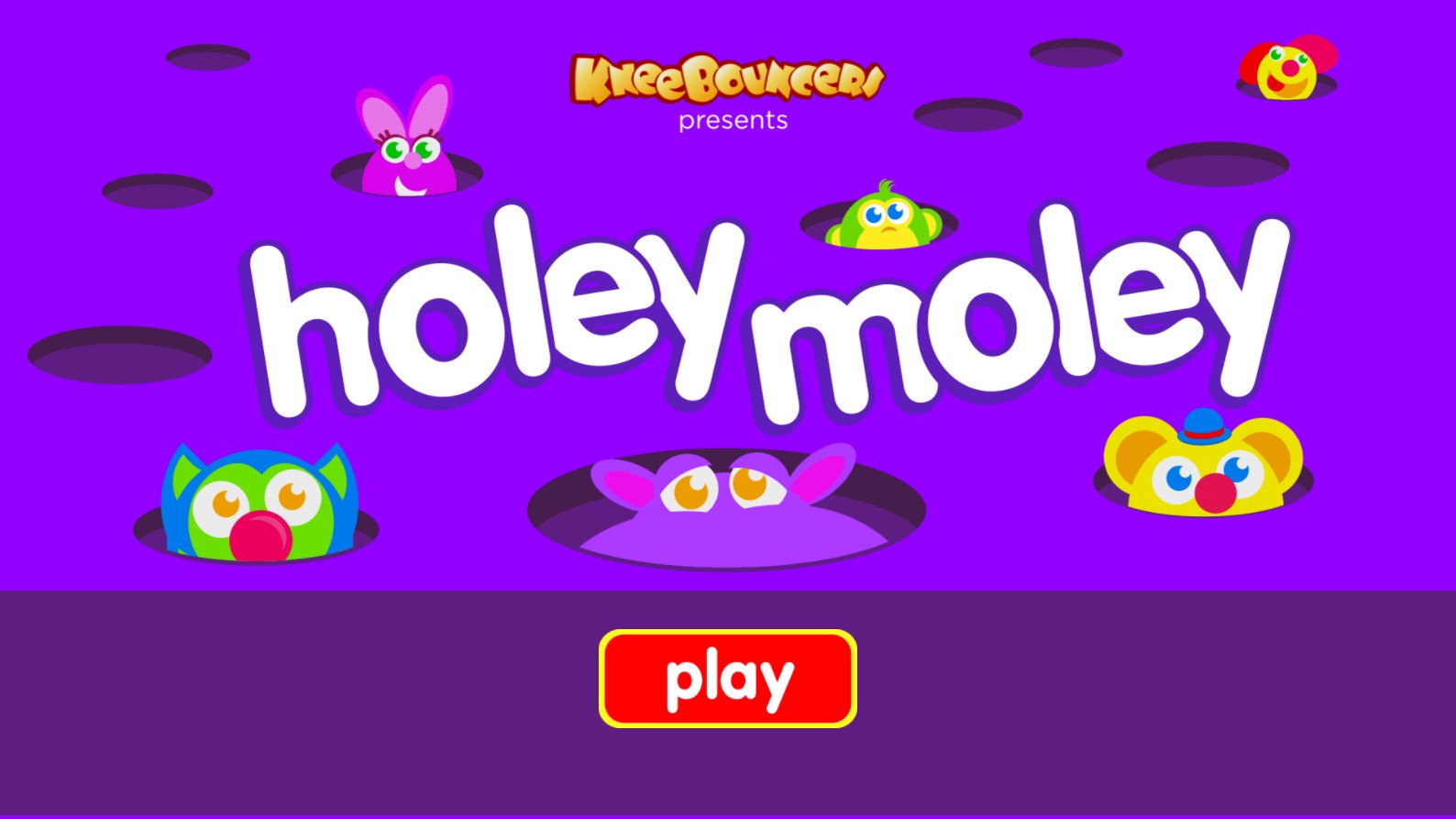 Holey Moley KneeBouncers Game