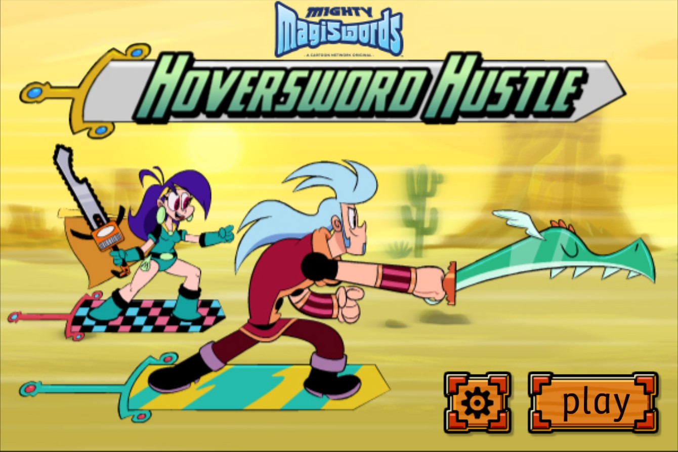 Mighty Magiswords: Hoversword Hustle - Cartoon Network Action Game