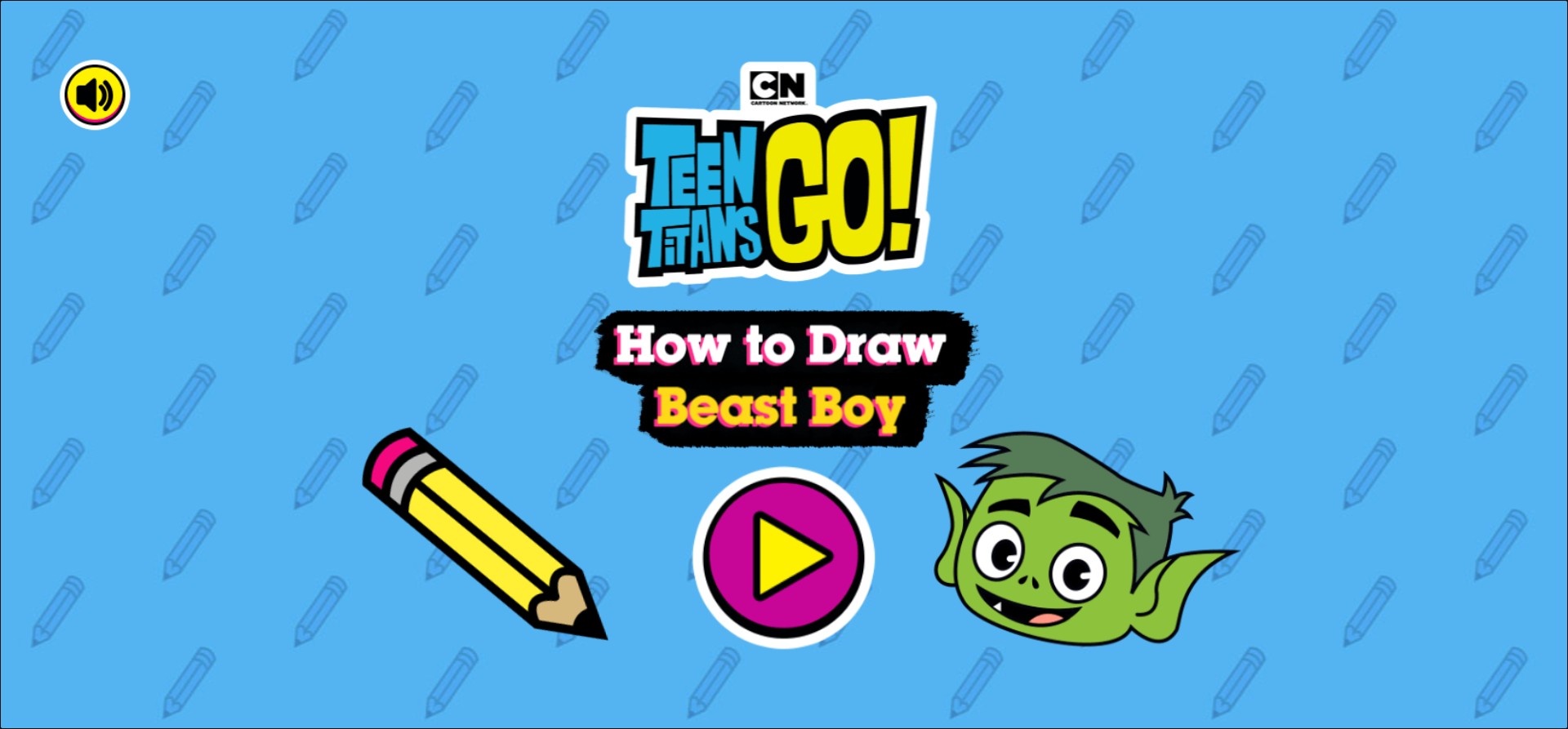 How to Draw Beast Boy - Teen Titans GO! Drawing Game