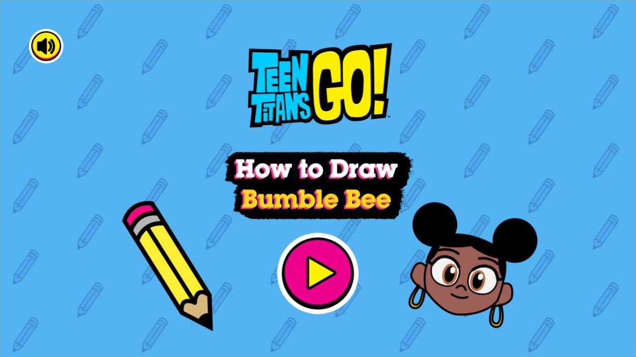 How to Draw Bumblebee: Teen Titans Go Art Game