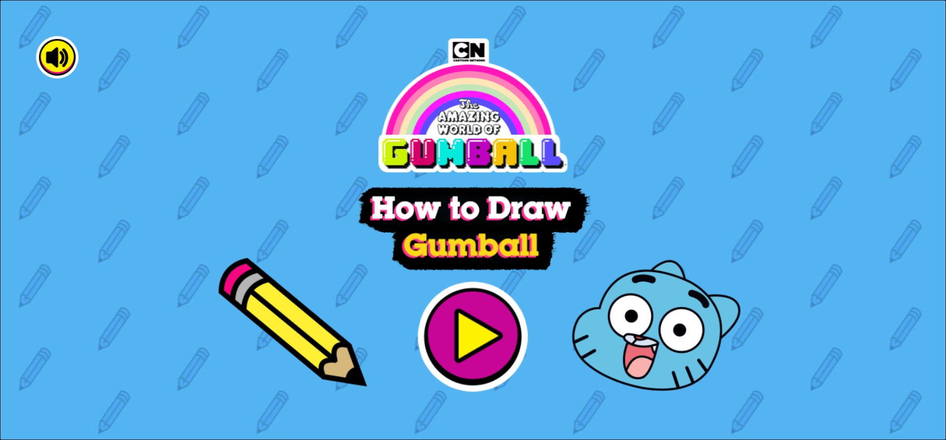 How to Draw Gumball - Learn to Sketch Cartoon Network Characters