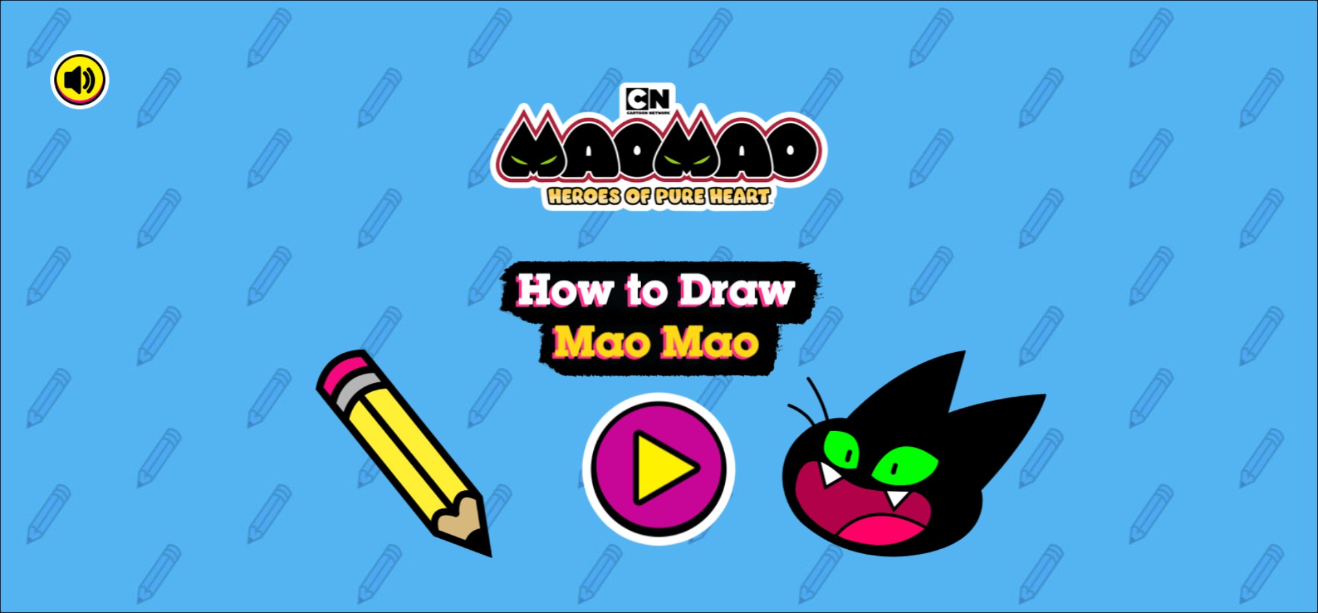 How to Draw Mao Mao - Cartoon Network Art Game
