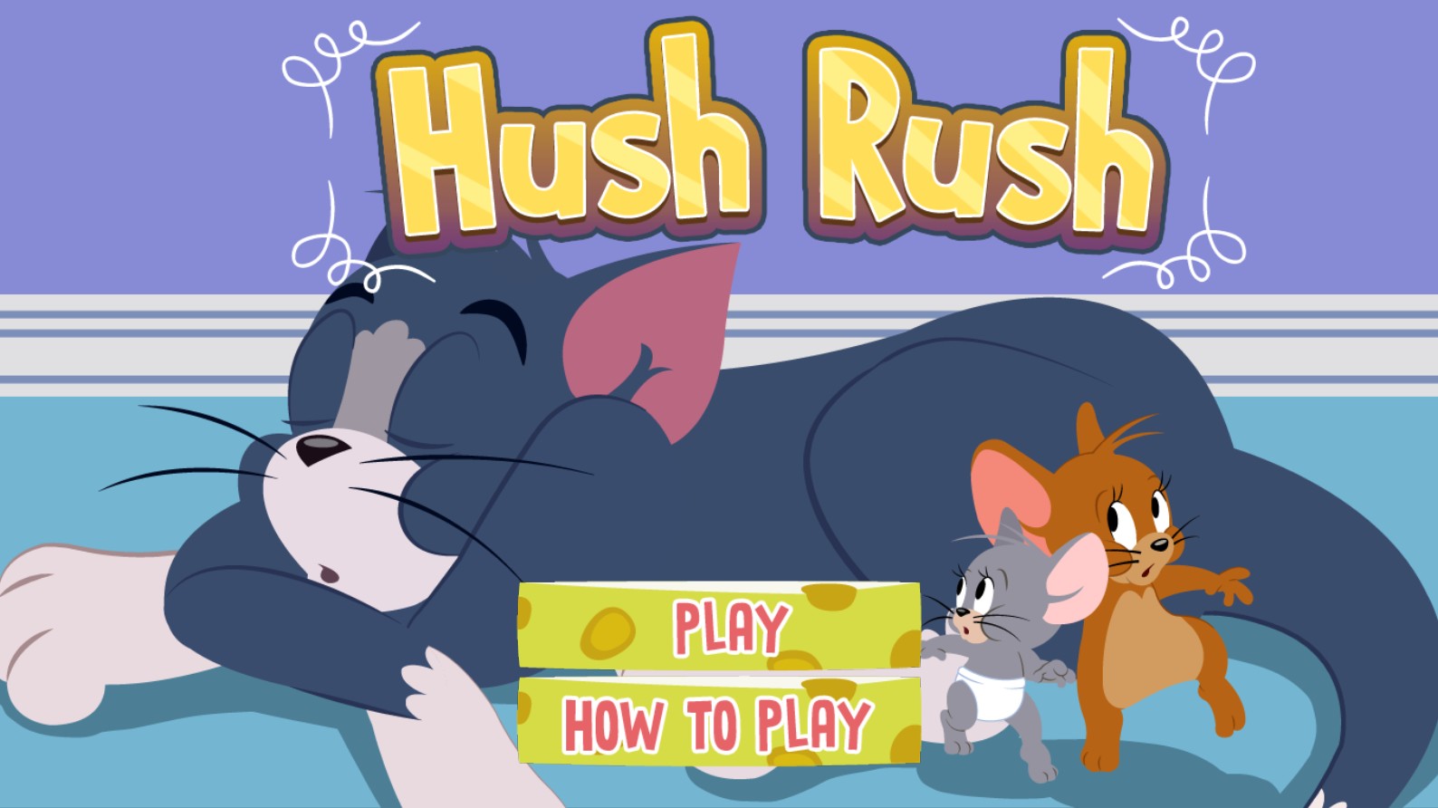 Tom and Jerry Hush Rush Online Game