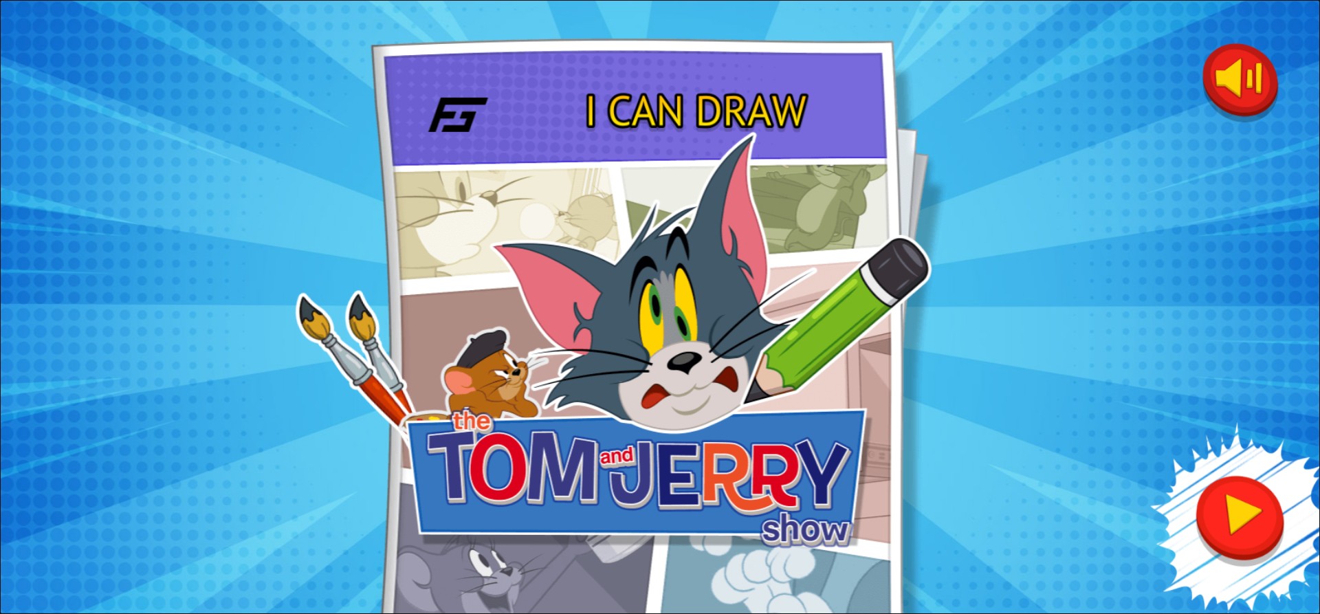 I Can Draw Tom and Jerry Online Game