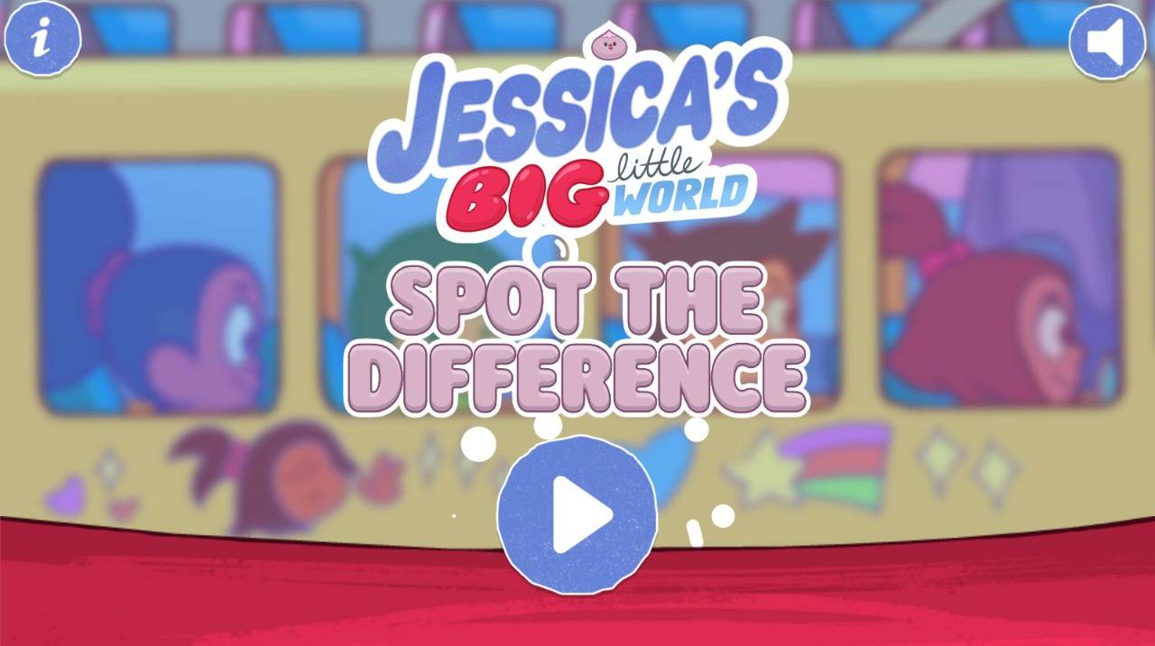 Jessica's Big Little World Spot the Difference - Online Cartoon Network Puzzle Game