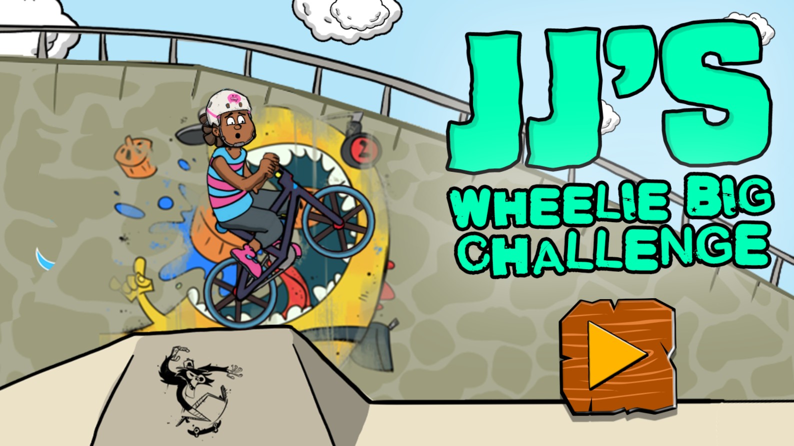 JJ's Wheelie Big Challenge - CoComelon Bike Game