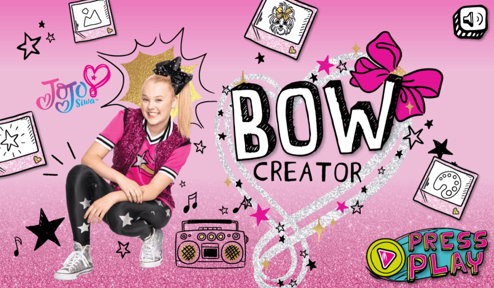 JoJo Siwa Bow Creator Online Game