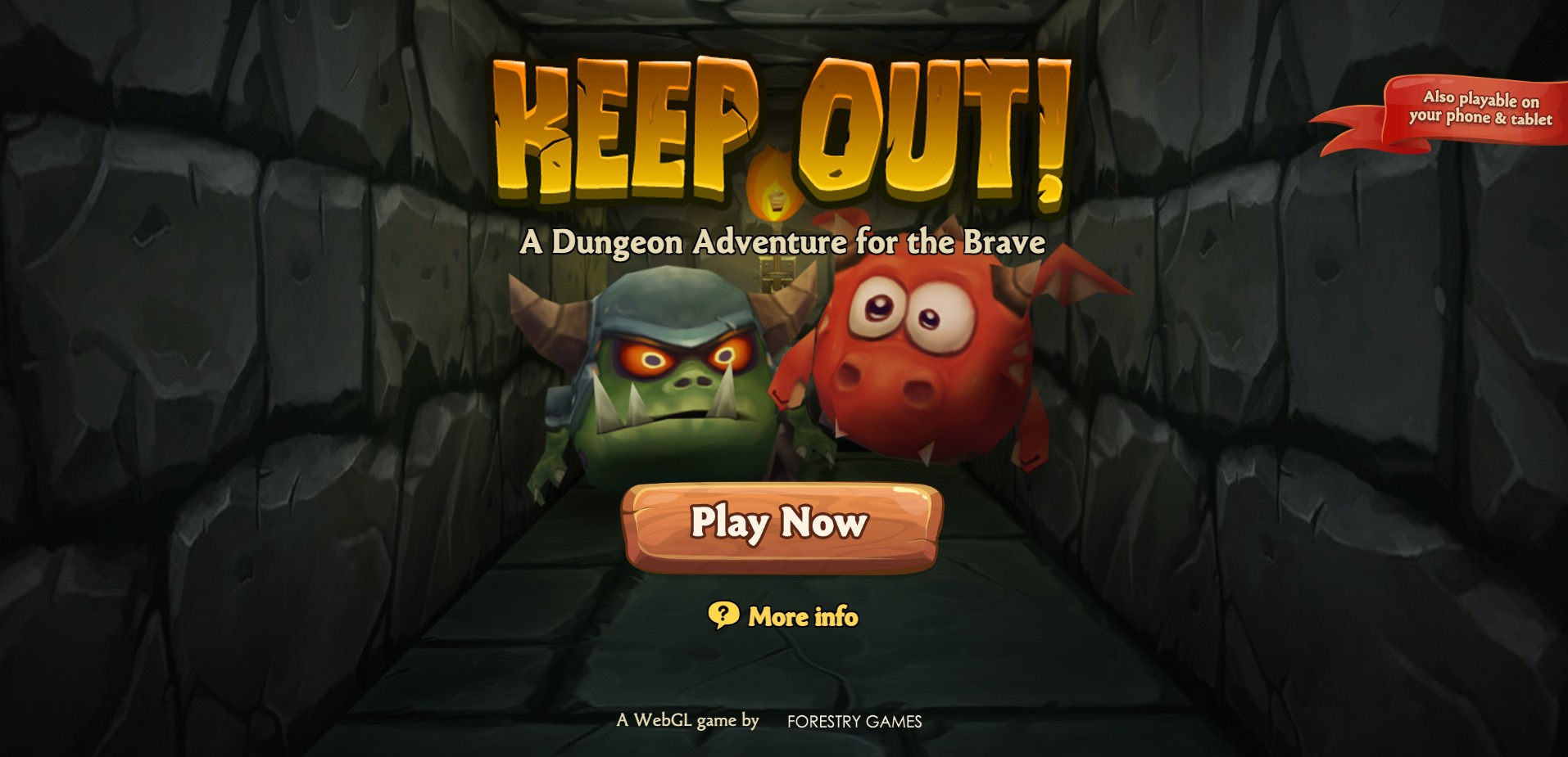 Keep Out A Dungeon Adventure Online Game