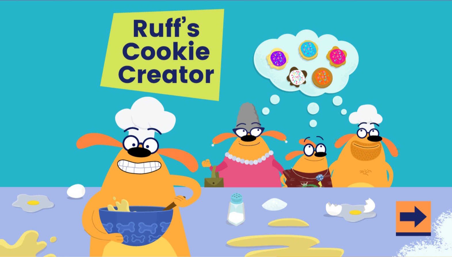 Ruff's Cookie Creator Online Kitchen Game