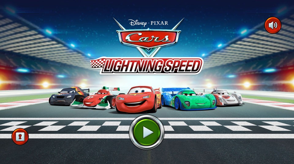 Lightning Speed Disney Cars Racing Game