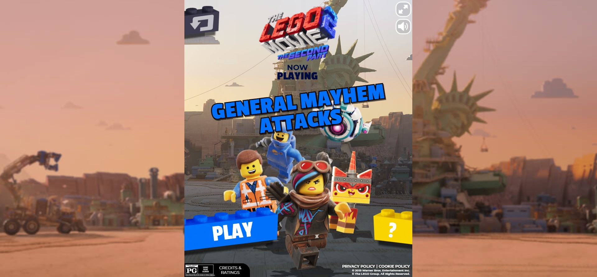 The LEGO Movie 2 General Mayhem Attacks