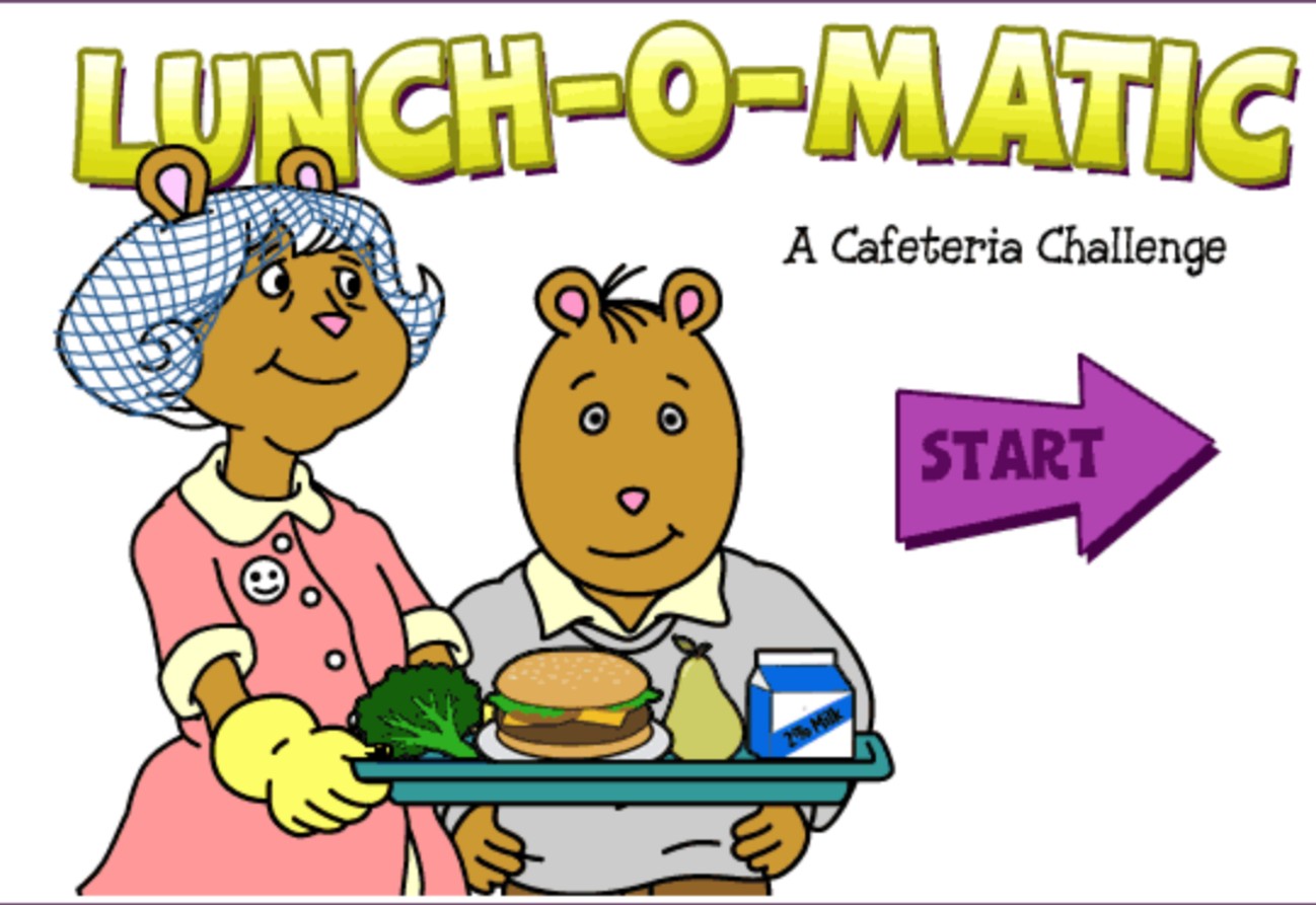 Lunch-O-Matic Arthur Cafeteria Game