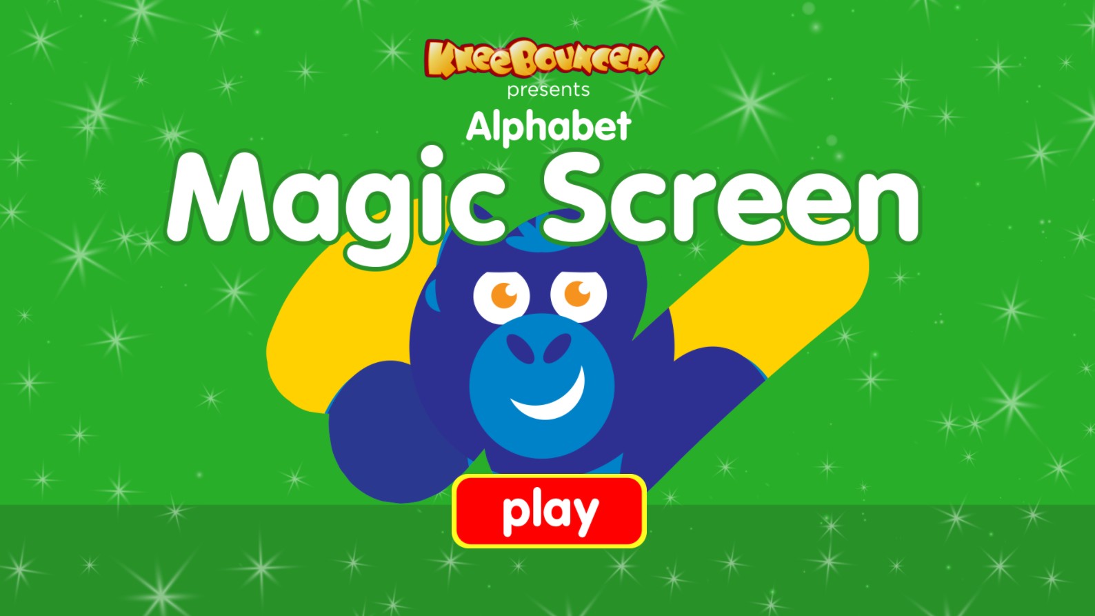 KneeBouncers Alphabet Magic Screen Online Game