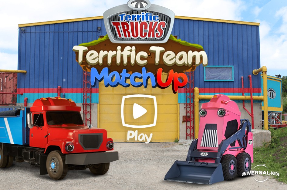Terrific Trucks Terrific Team MatchUp Browser Game