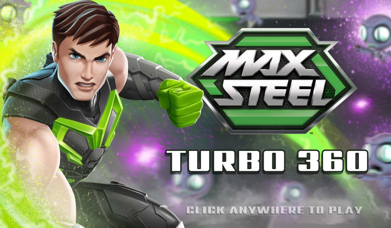Max Steel Turbo 360 Action Game