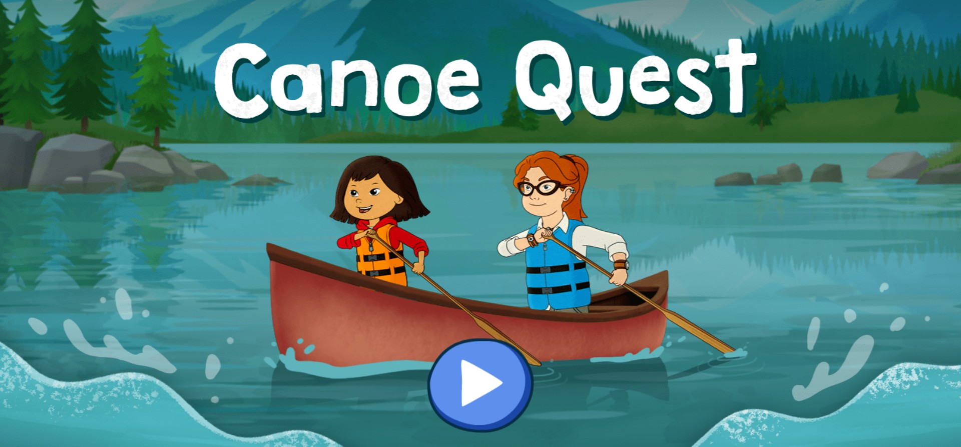 Canoe Quest: Adventure River Paddling Game