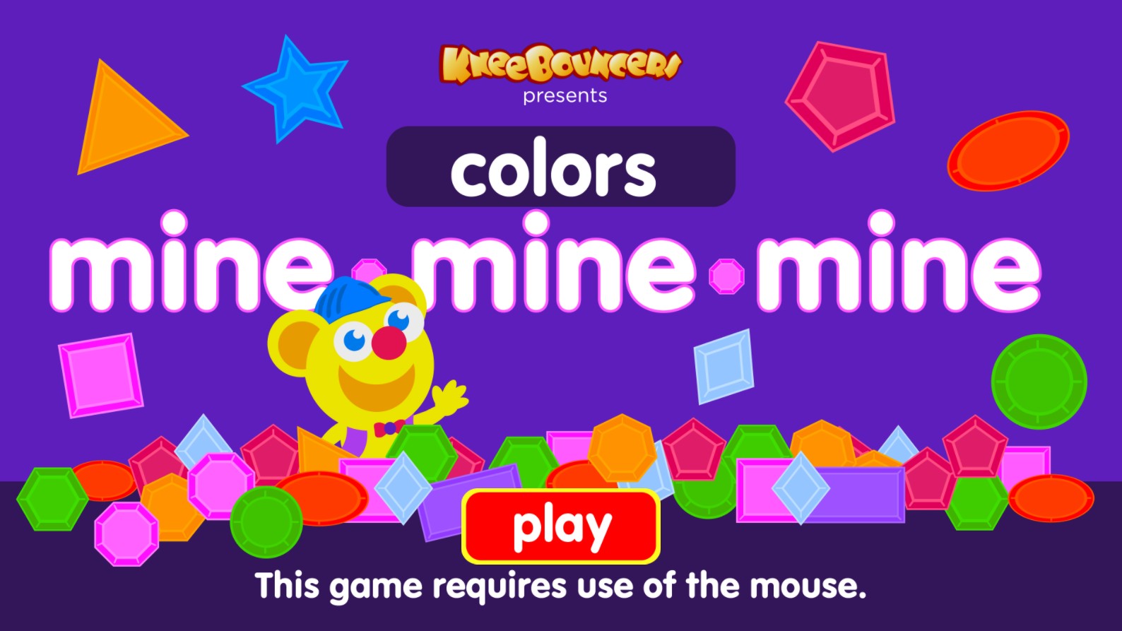 Mine Colors KneeBouncers Educational Game