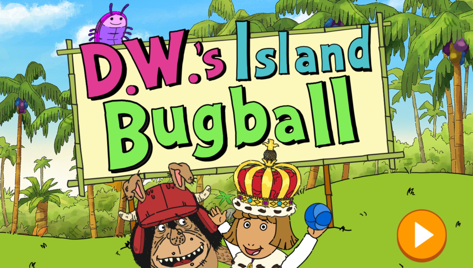 D.W.'s Island Bugball - Arthur Mini-Golf Adventure