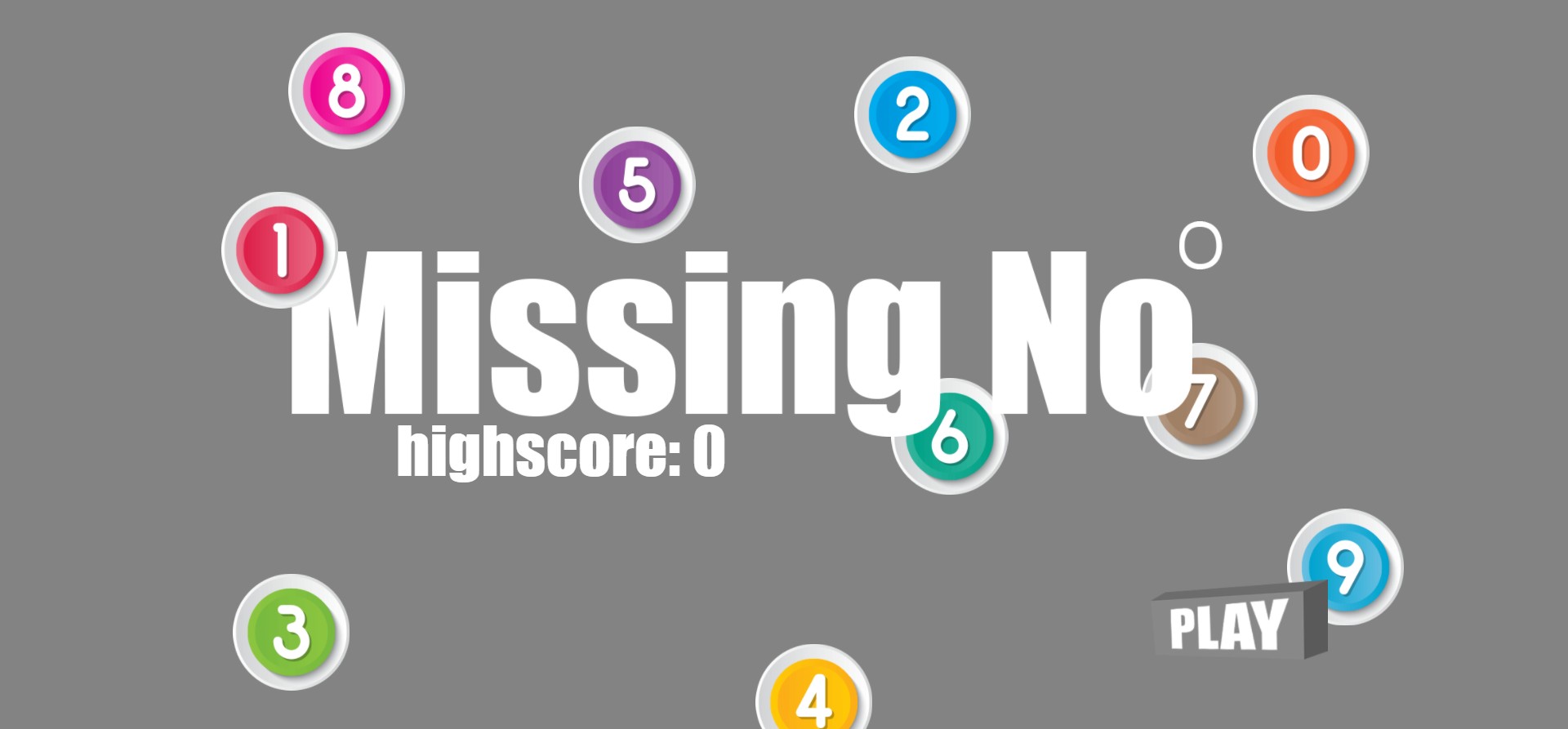 Missing Number Educational Puzzle Game