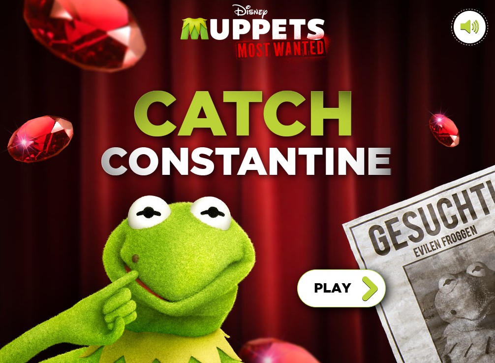 Catch Constantine - Muppets Most Wanted Browser Game