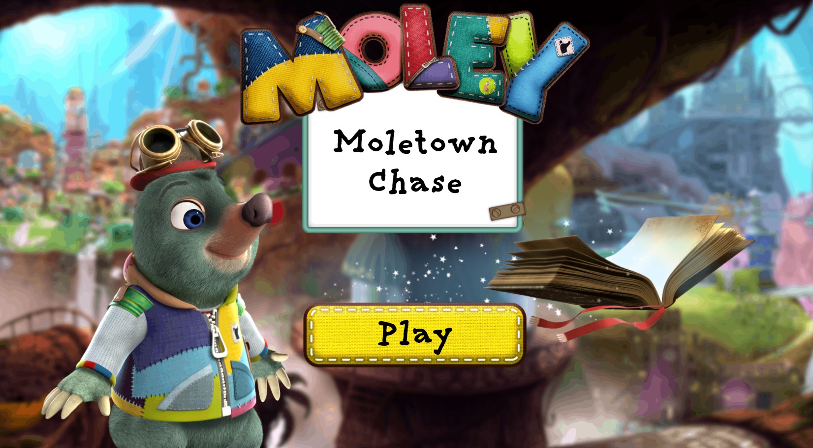 Moley Moletown Chase - Exciting Underground Adventure Game