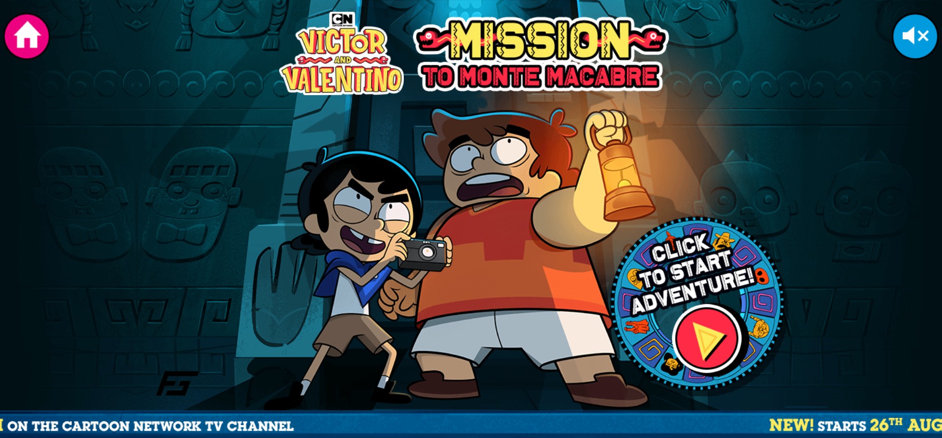 Victor and Valentino Mission to Monte Macabre Online Game