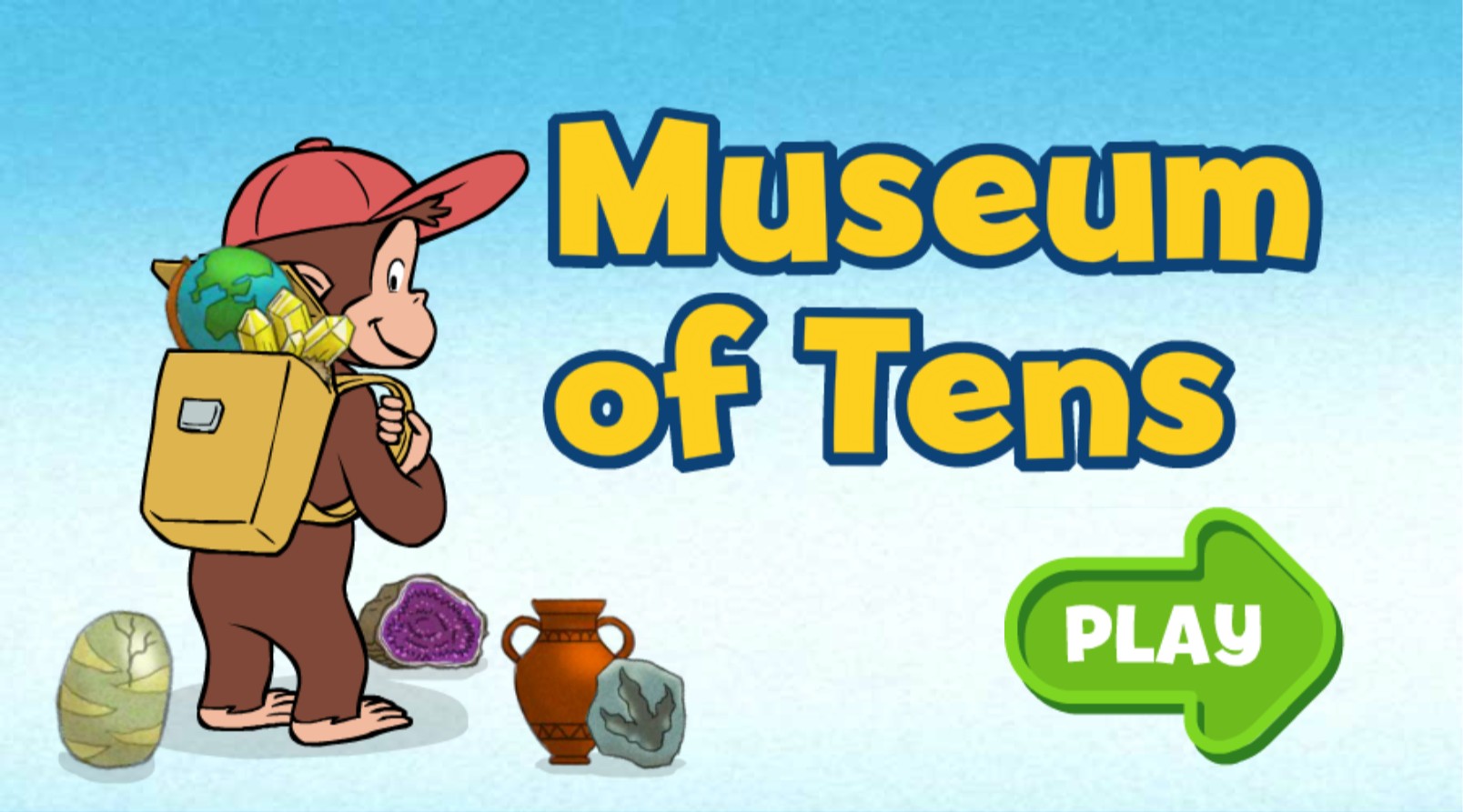 Museum of Tens - Curious George Math Game