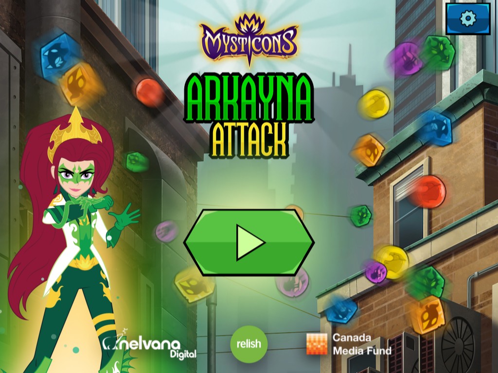 Mysticons Arkayna Attack - Play Online Action Adventure Game