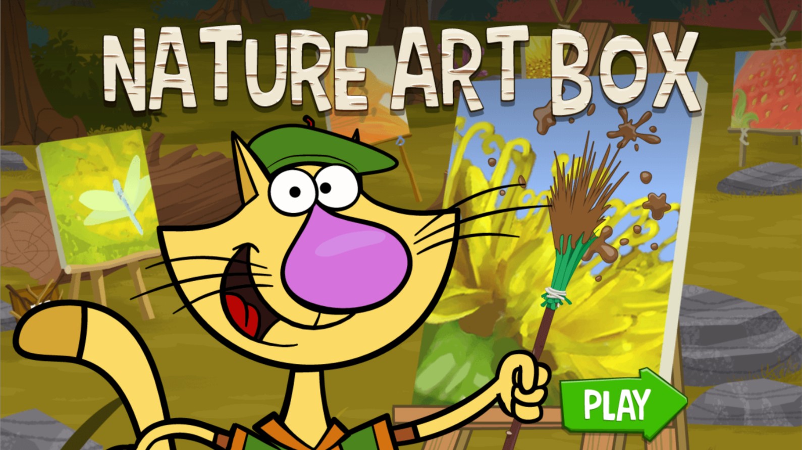 Nature Art Box Nature Cat Game