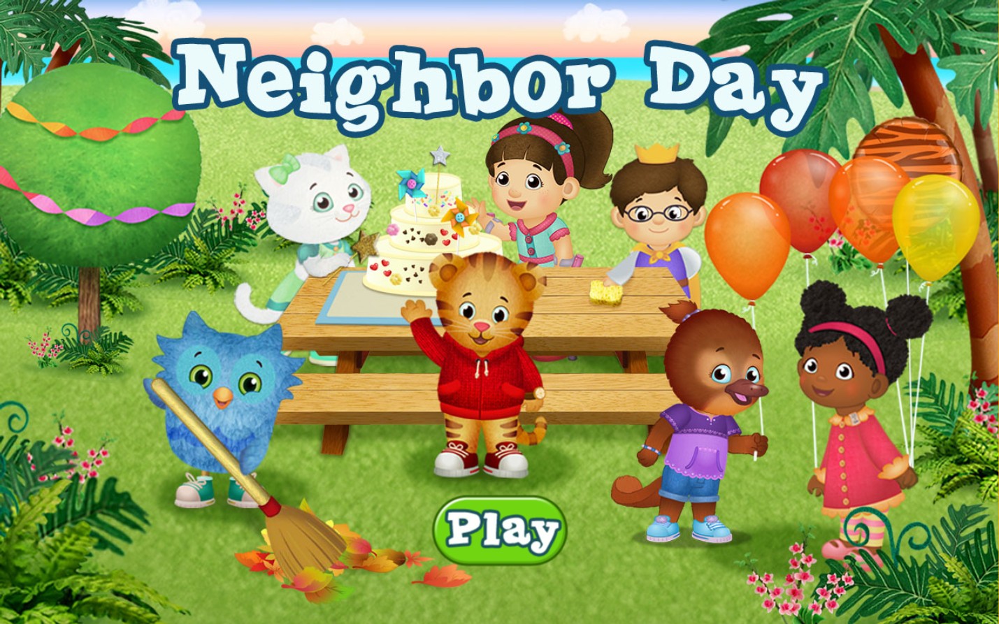 Daniel Tiger Neighbor Day Party Games