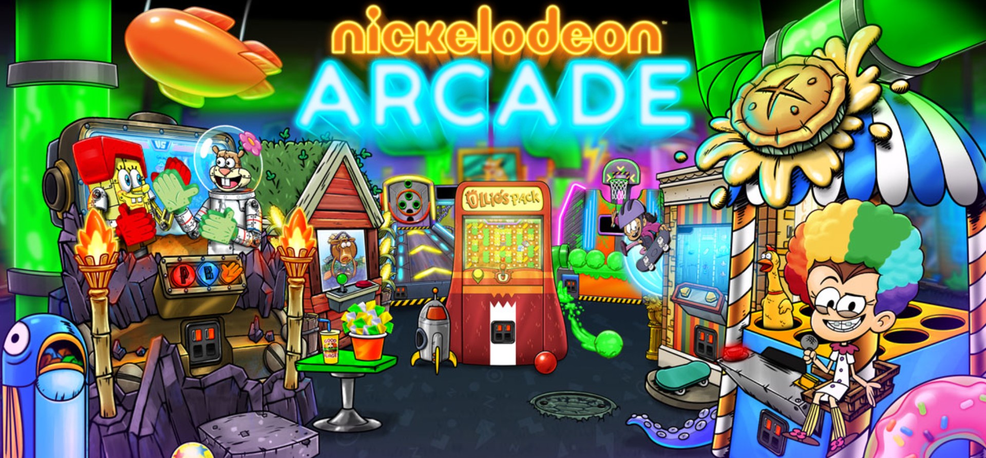 Nickelodeon Arcade Online Game