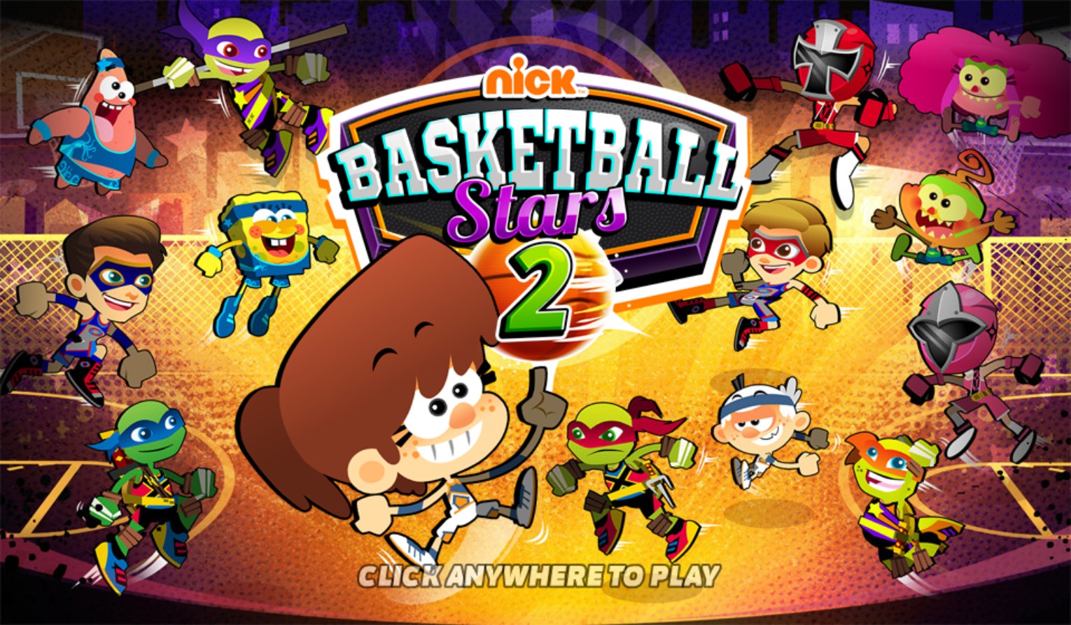 Nick Basketball Stars 2 - Play Free Nickelodeon Sports Game