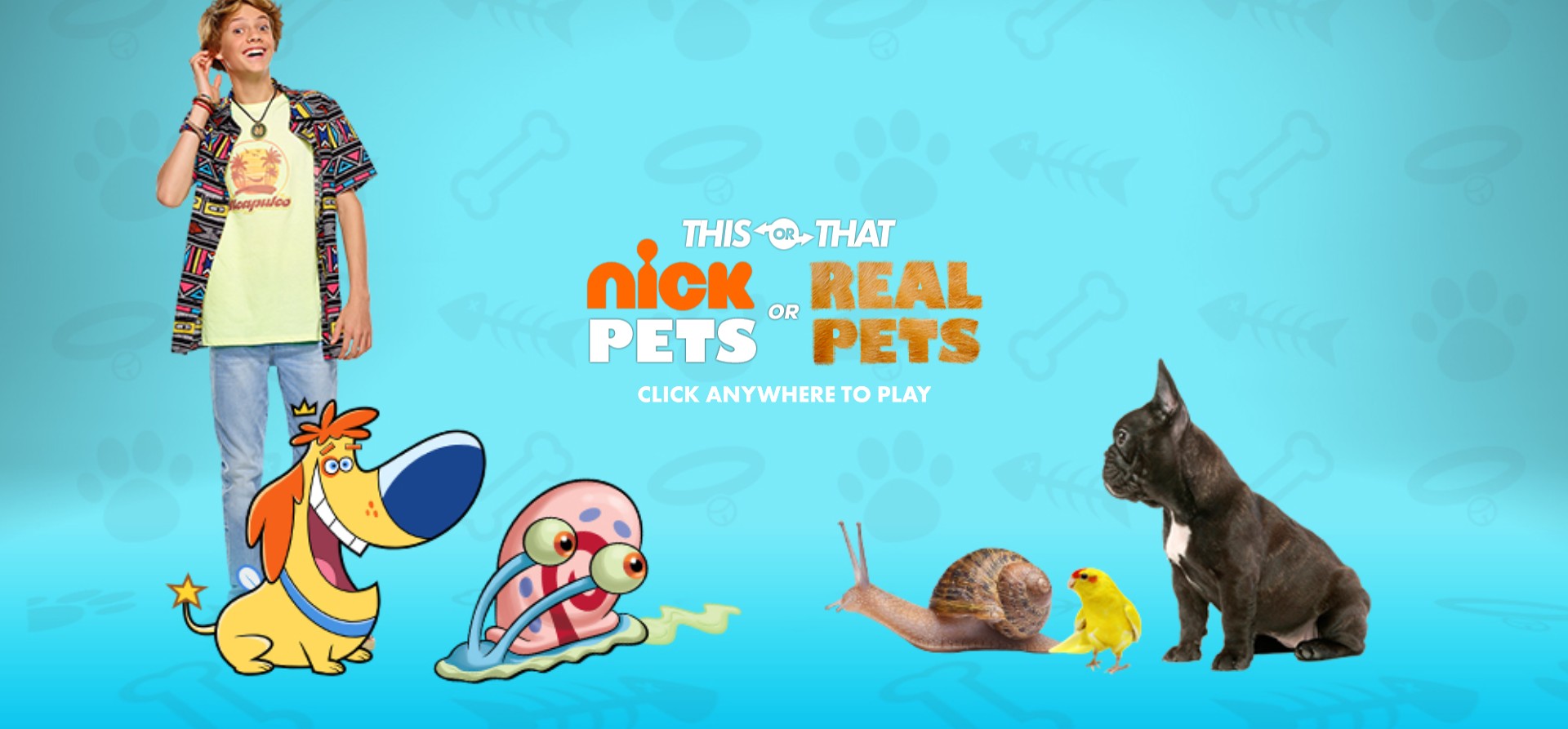 Nickelodeon Nick Pets or Real Pets - Interactive Animal Quiz Game