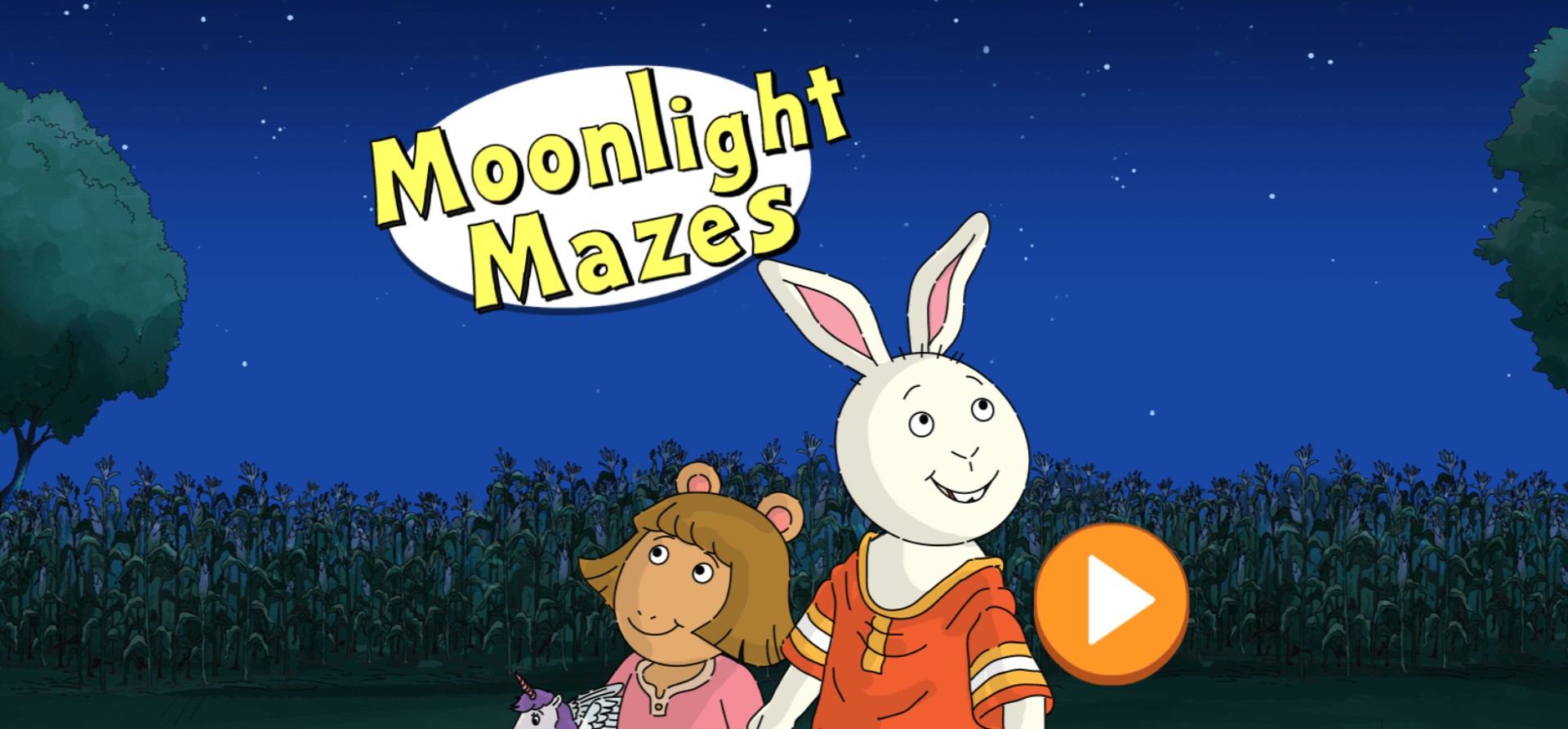 Moonlight Mazes - Play Arthur Corn Maze Game