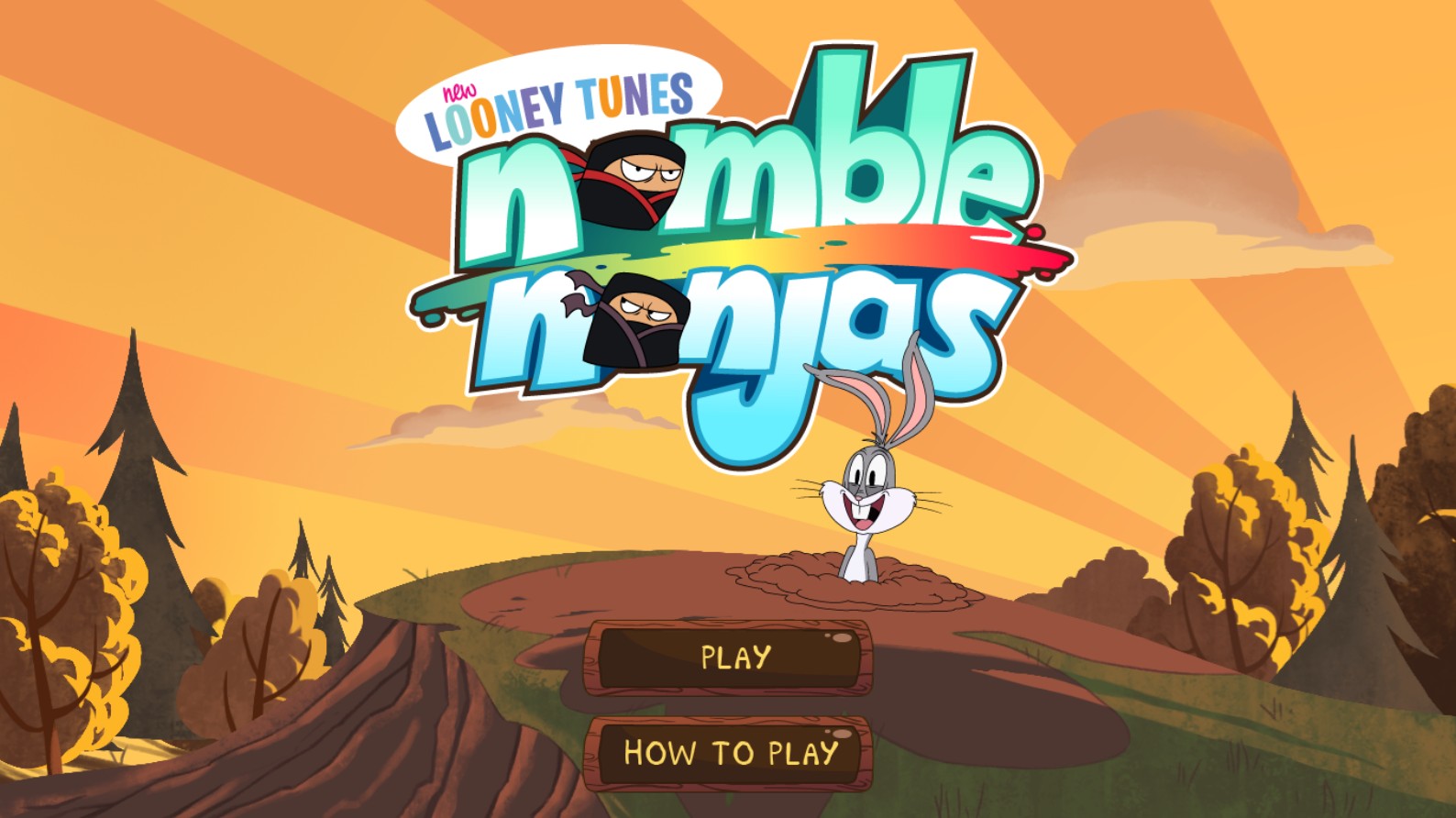 New Looney Tunes Nimble Ninjas Online Game