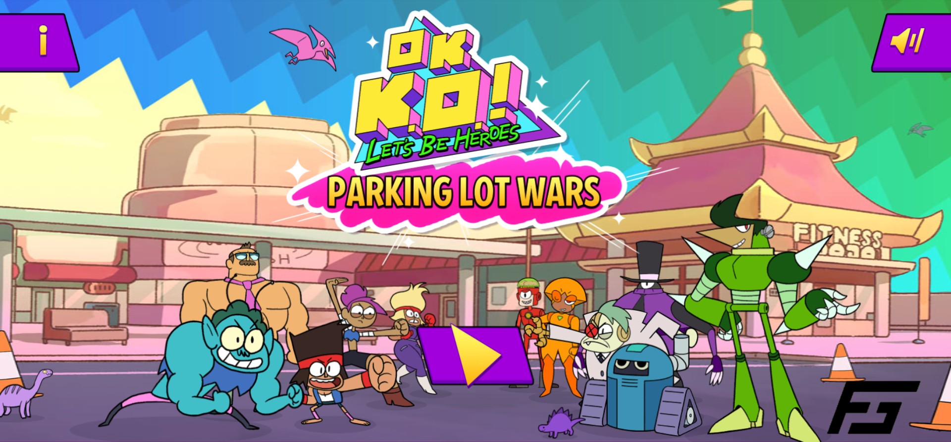 OK K.O. Let's Be Heroes: Parking Lot Wars